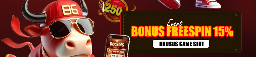 BONUS FREESPIN MURNI 15% & BUY FREESPIN 10%